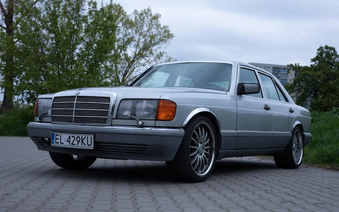 Mercedes-Benz Klasa S cena 39900 przebieg: 310000, rok produkcji 1989 z Łódź małe 781